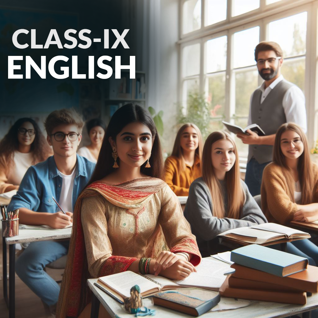English class – IX